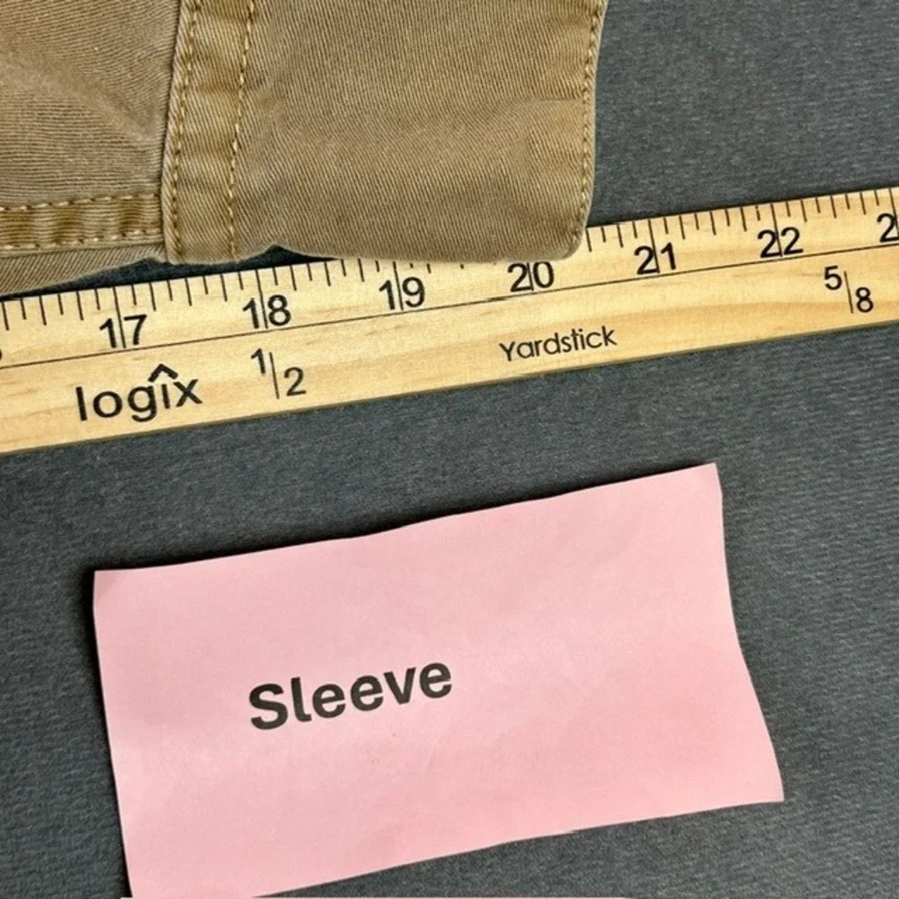 Levi's Men's Tan Long Sleeve Button Up Worker Shirt XXXL Cotton